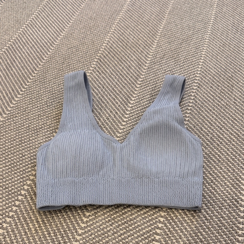 Aerie Superchill Soft Blue Bralette